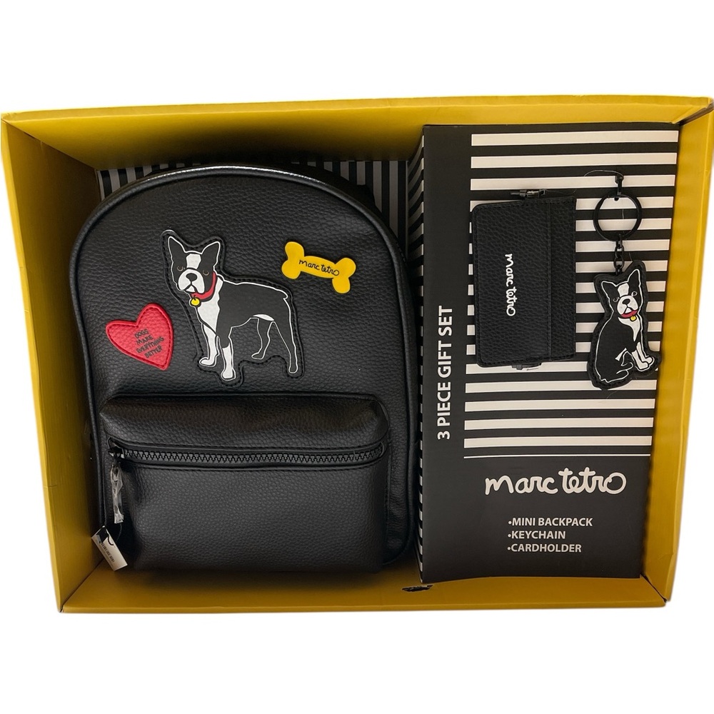 MARC TETRO 3 PIECE MINI BACKPACK GIFT SET